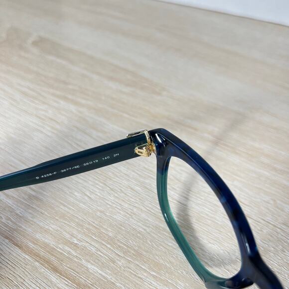 Burberry B4258-F 3677/8E RARE! Sunglasses FRAMES ONLY Blue Tortoise 56-19-140 main image 13